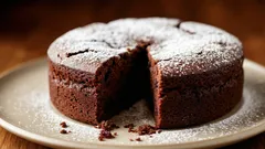Tort de ciocolată leneș – fără unt, fără ouă: îl pot prepara chiar și copiii